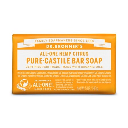 Dr. Bronners 5OZ ORG Cast Bar Soap OBCT05